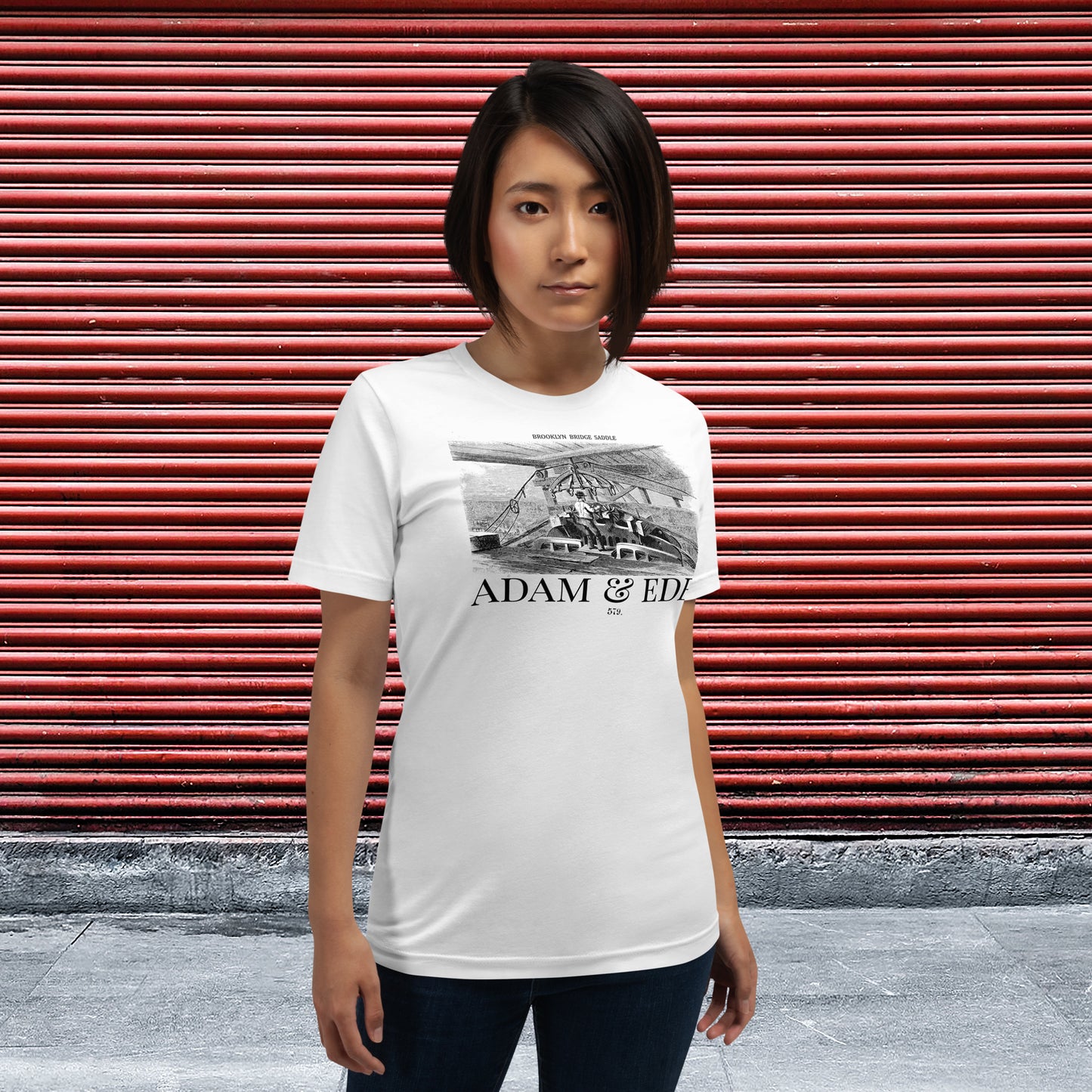 Brooklyn Bridge Saddle t-shirt