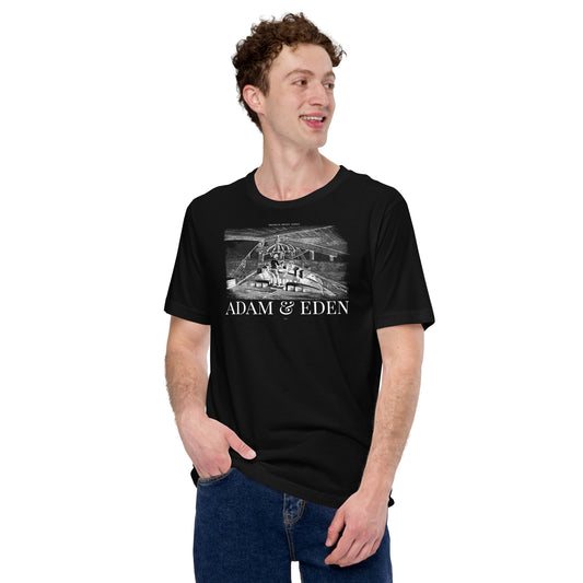 Brooklyn Bridge Saddle Negative t-shirt