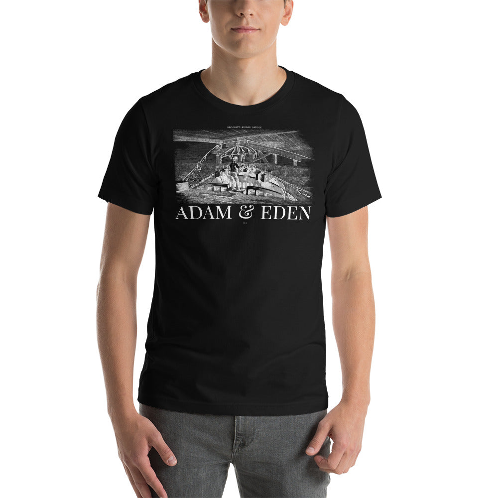 Brooklyn Bridge Saddle Negative t-shirt